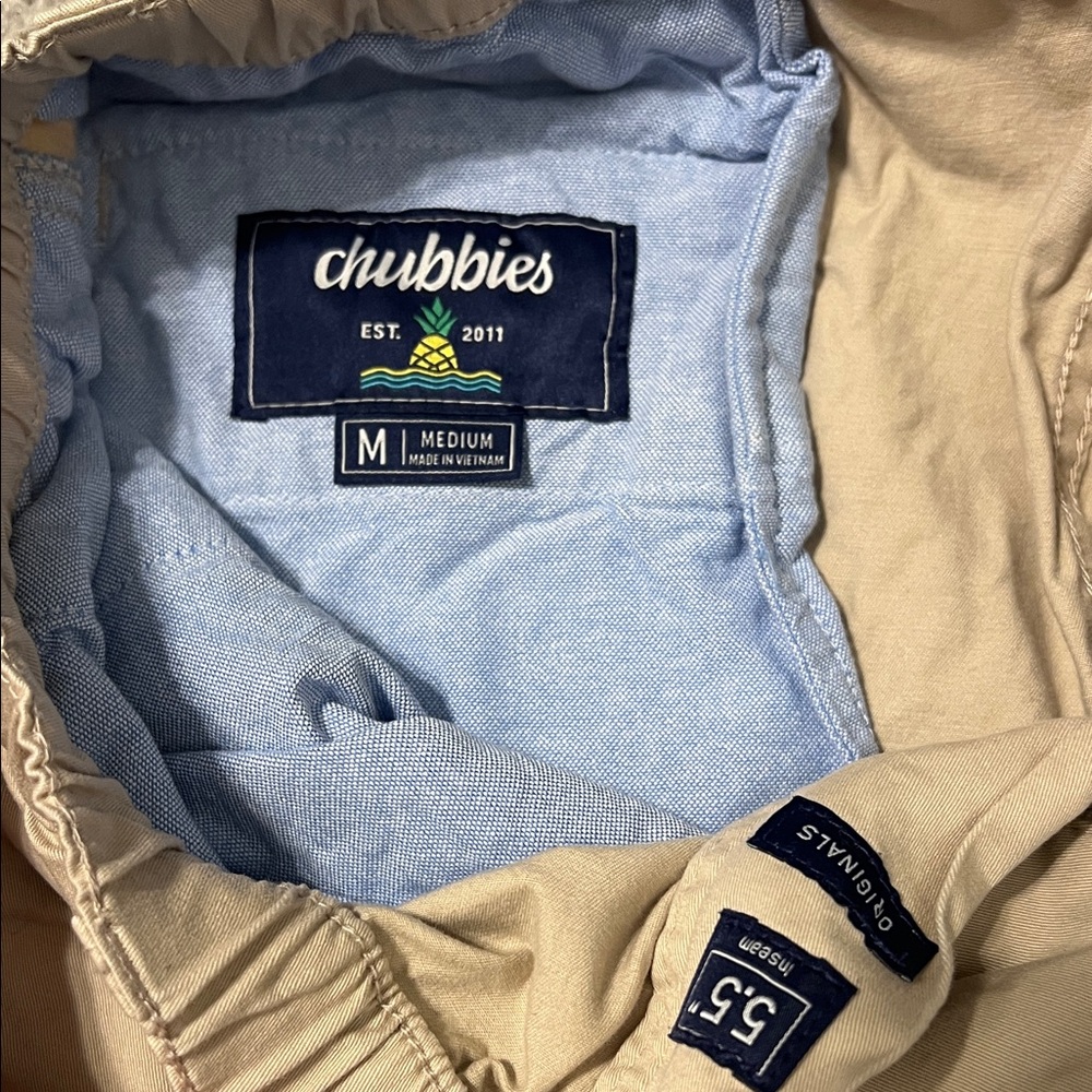 Chubbies Men's Tan 5.5in. Shorts - Picture 2 of 3